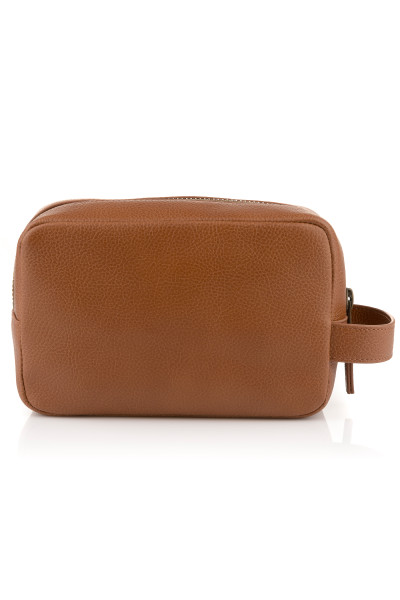 KOSMETICKÁ TAŠKA GANT LEATHER WASHBAG - Fotografie č. 3