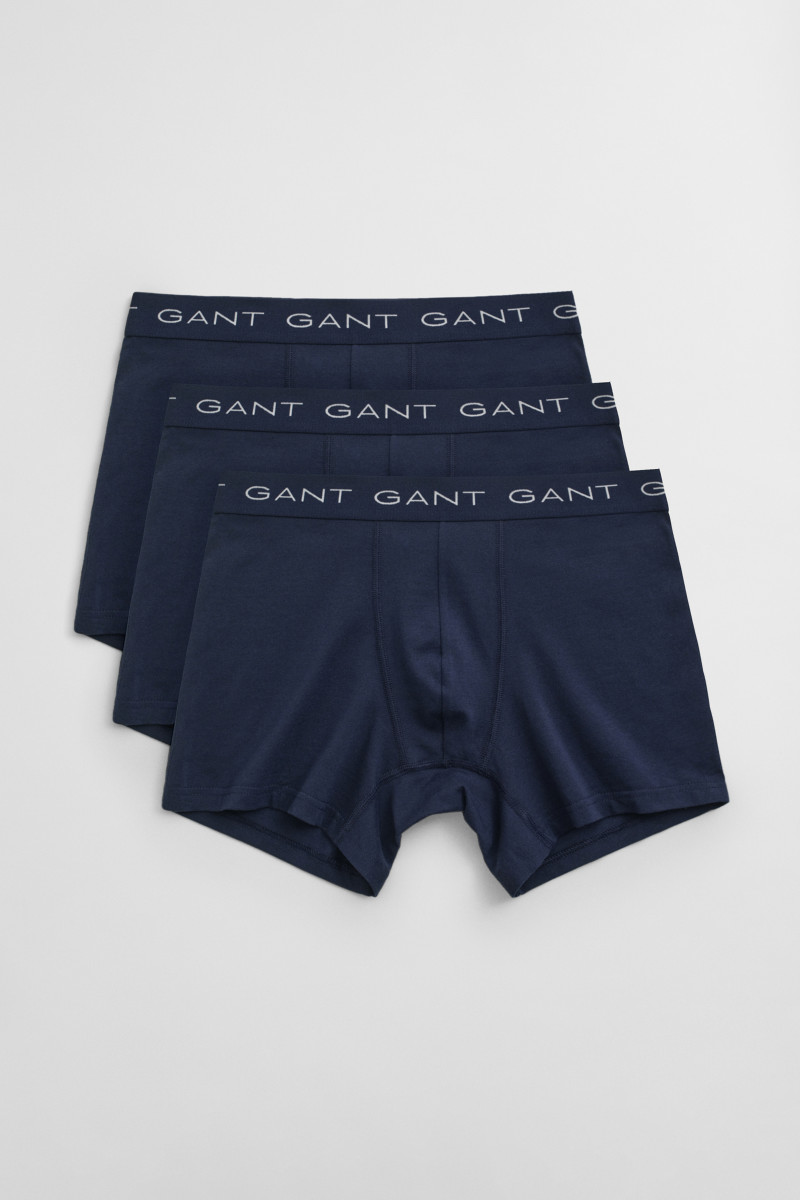 SPODNÁ BIELIZEŇ GANT BOXER BRIEF 3-PACK MARINE