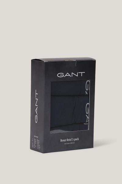 SPODNÁ BIELIZEŇ GANT BOXER BRIEF 3-PACK - Fotografia č. 3