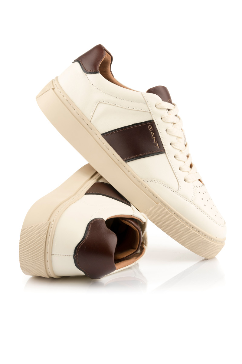 TENISKY GANT MC JULIEN OFF WHITE/COGNAC