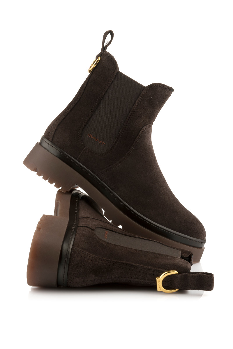 KOTNÍKOVÁ OBUV GANT ALIGREY DARK BROWN