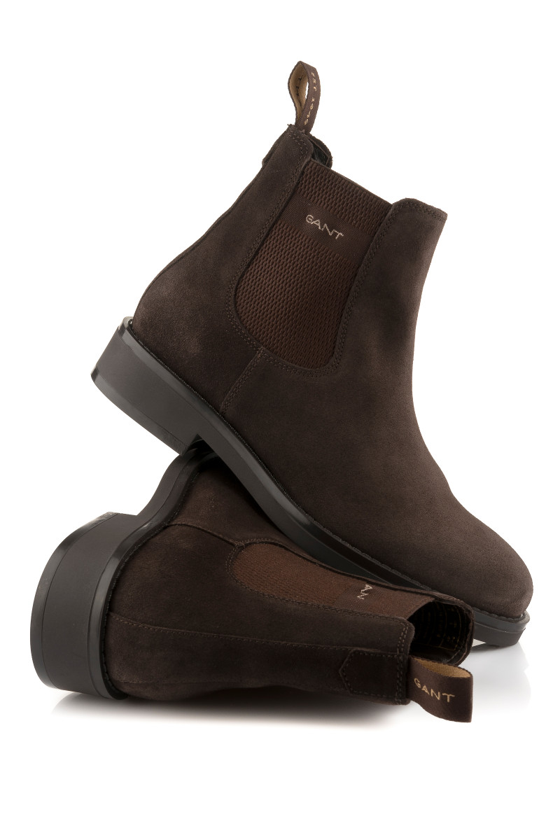 E-shop KOTNÍKOVÁ OBUV GANT PREPDALE ESPRESSO BROWN