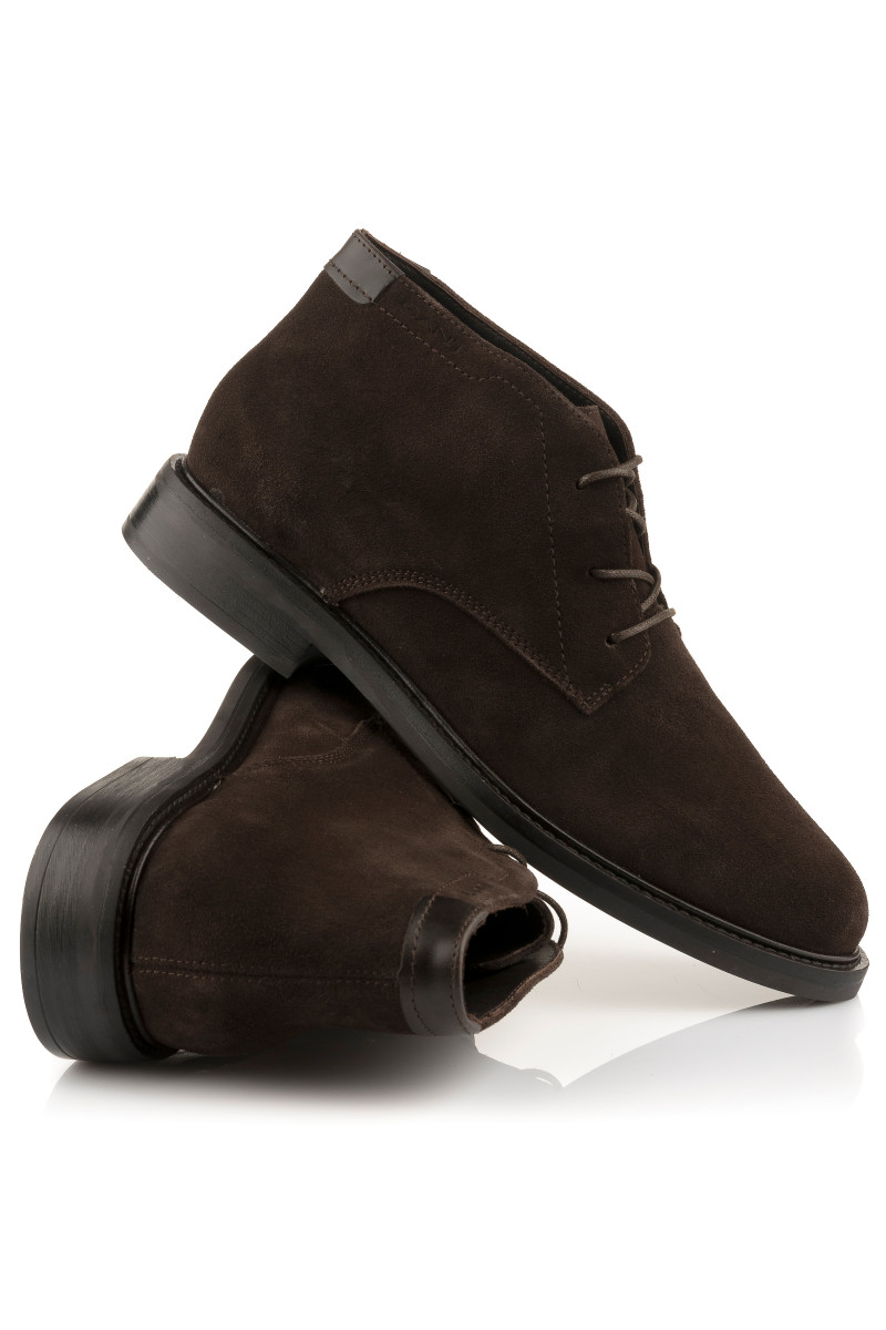 KOTNÍKOVÁ OBUV GANT ST FAIRKON DARK BROWN
