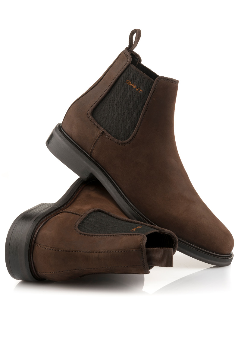 ČLENKOVÁ OBUV GANT ST FAIRKON DARK BROWN