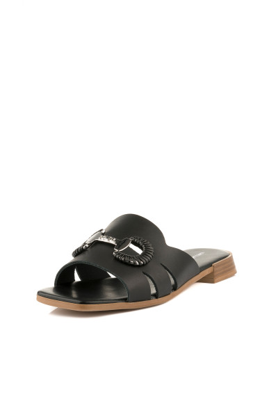 PANTOFLE KARL LAGERFELD PETALO BROOCH SLIDE - Fotografie č. 6