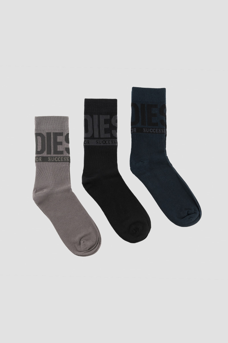 3-Pack Zokni Diesel Skm-Ray-3Pack Socks Multicolor4
