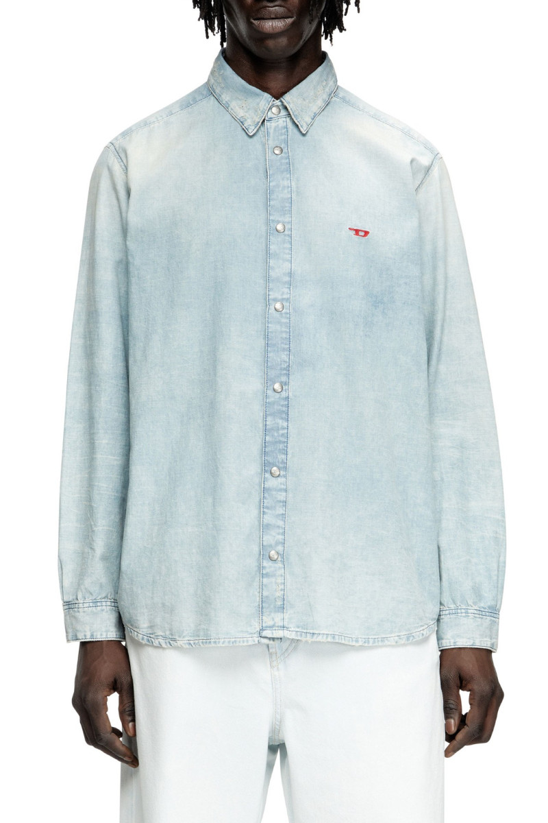 Košeľa Diesel D-Simply Shirt Blue