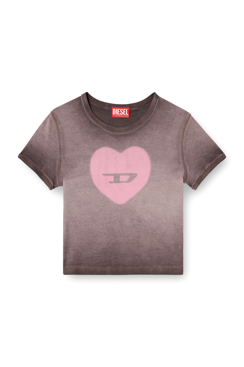 Tričko Diesel T-Ele T-Shirt Brown