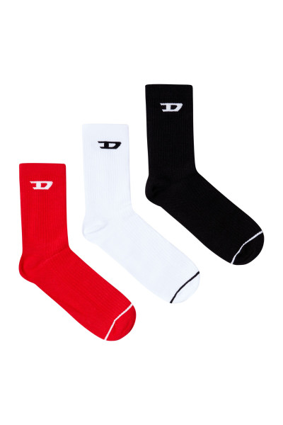 3-PACK ZOKNI DIESEL SKM-D-TENNIS-CREW- SOCKS - Kép 1