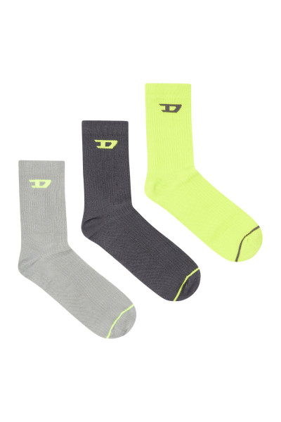 3-PACK ZOKNI DIESEL SKM-D-TENNIS-CREW- SOCKS - Kép 1