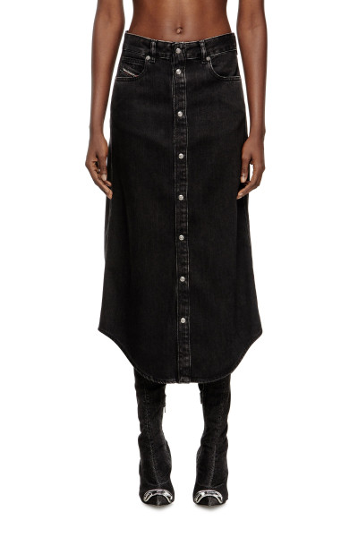 SZOKNYA DIESEL DE-ARD-LONG SKIRT - Kép 2