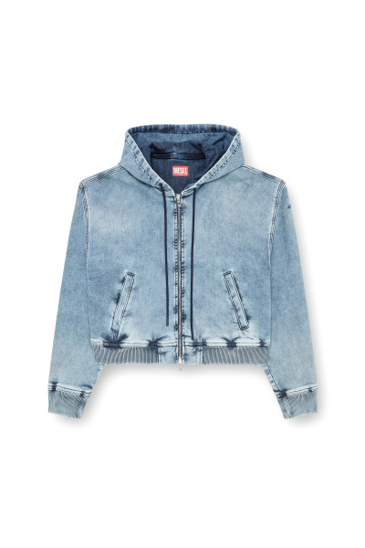 MIKINA DIESEL DE-GIRI-CROP JOGG SWEAT-SHIRT - Fotografia č. 5
