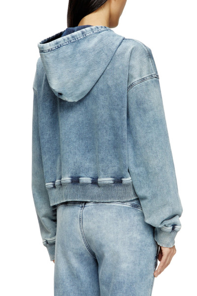 MIKINA DIESEL DE-GIRI-CROP JOGG SWEAT-SHIRT - Fotografia č. 3