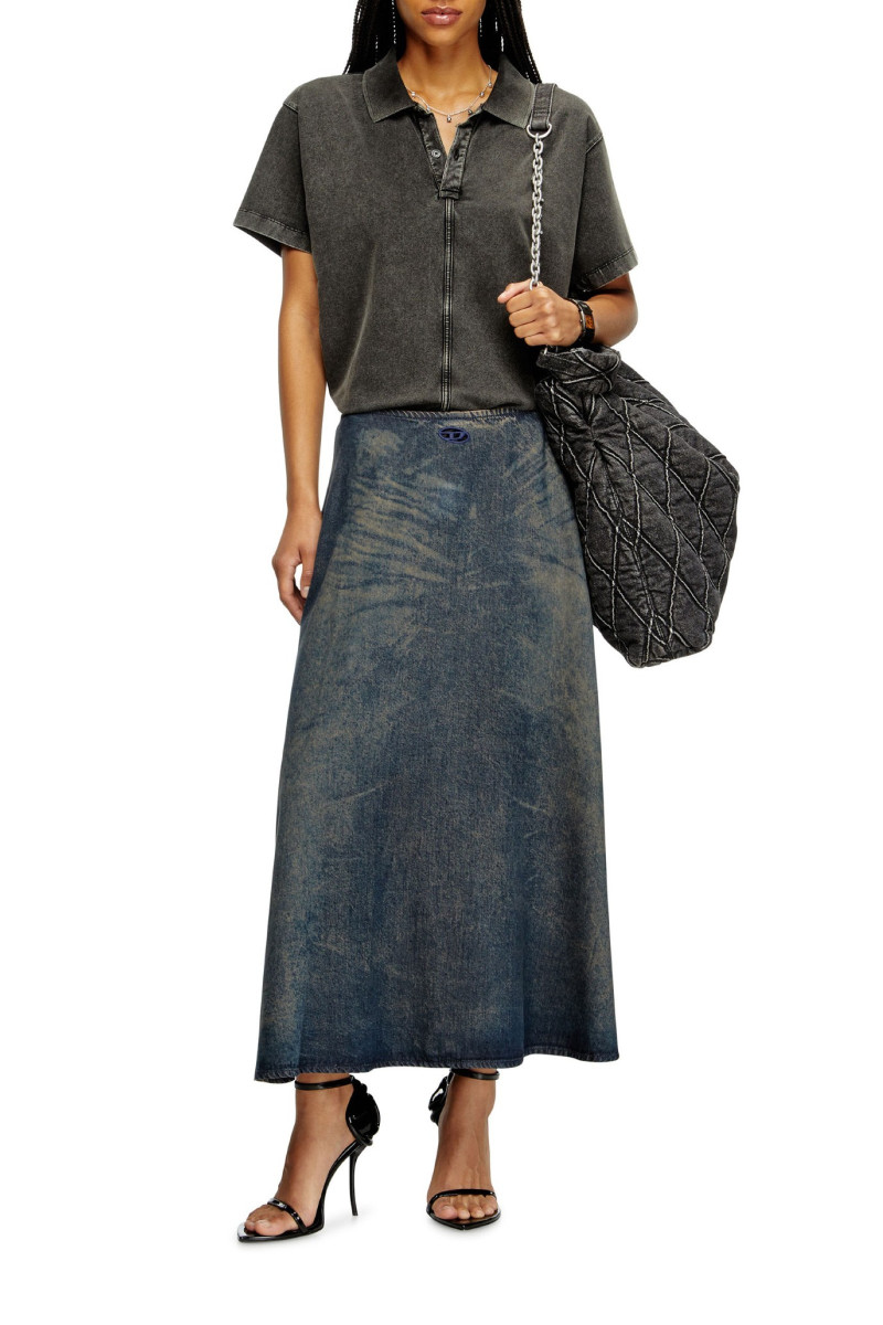 Sukňa Diesel De-Annie-S Skirt Blue