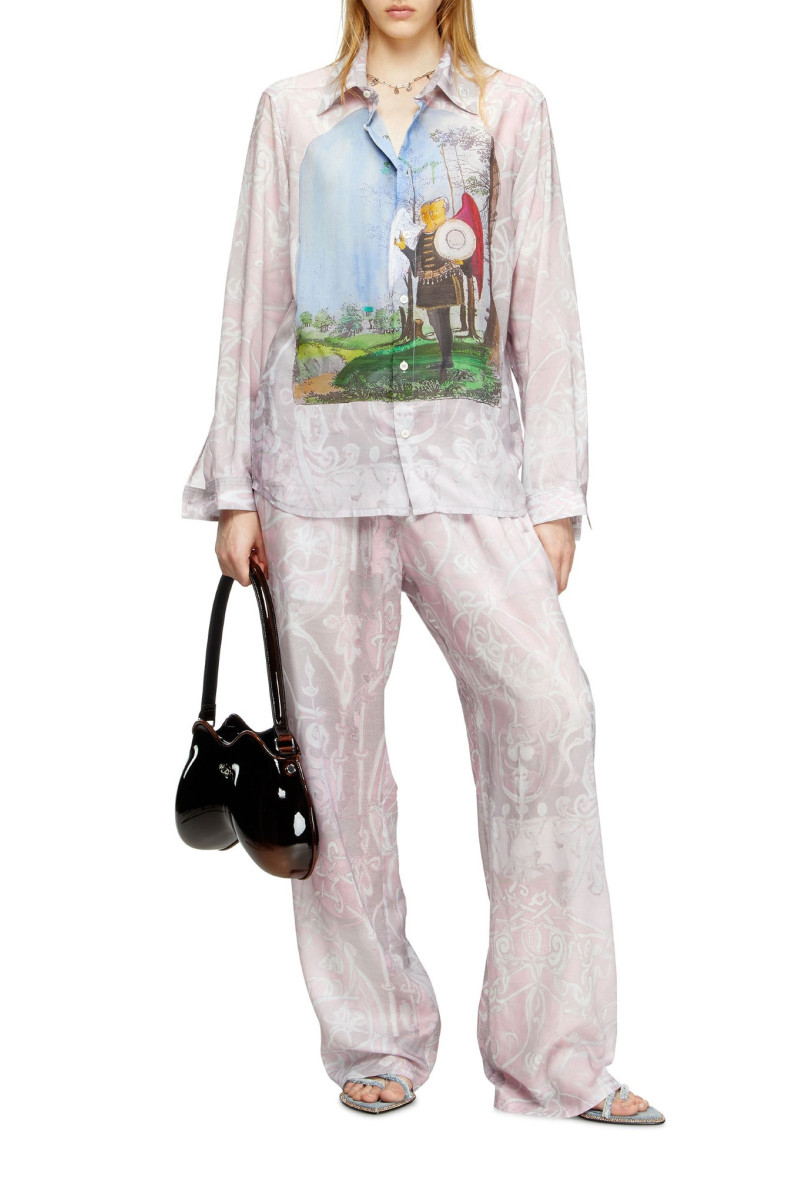 Košeľa Diesel S-Simply-A-Ajfw Shirt Pink