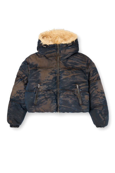 DZSEKI DIESEL W-AVES-FUR JACKET - Kép 5