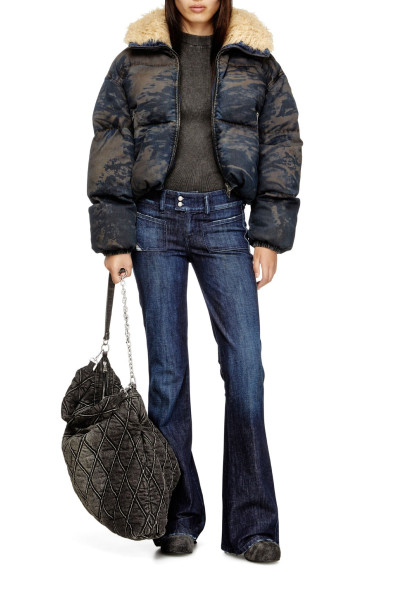 DZSEKI DIESEL W-AVES-FUR JACKET - Kép 2
