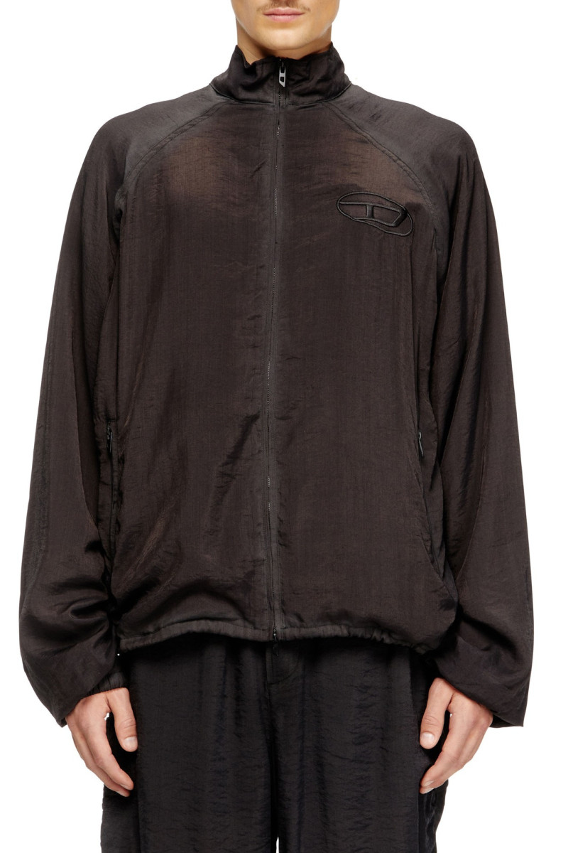 Levně Bunda diesel j-henri-souvenir jacket grey