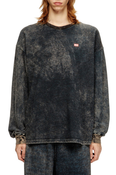 TRIČKO DIESEL T-BOXT-LS-T3 T-SHIRT - Fotografie č. 1