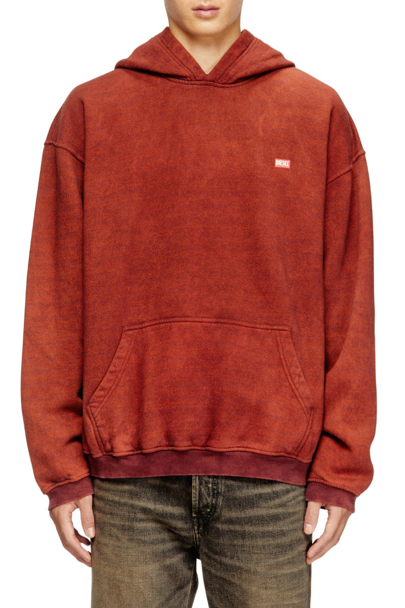 Levně Mikina diesel s-kai sweat-shirt red