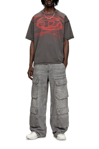 TRIČKO DIESEL T-BOXT-T5 T-SHIRT - Fotografie č. 2