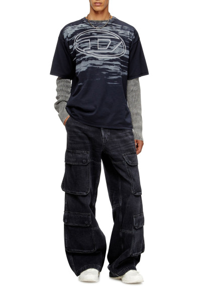 TRIČKO DIESEL T-BOXT-T5 T-SHIRT - Fotografie č. 2