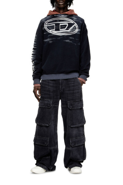 MELEGÍTŐ FELSŐ DIESEL S-BOXT-T1 SWEAT-SHIRT - Kép 2