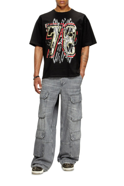 PÓLÓ DIESEL T-BOXT-T8 T-SHIRT - Kép 2