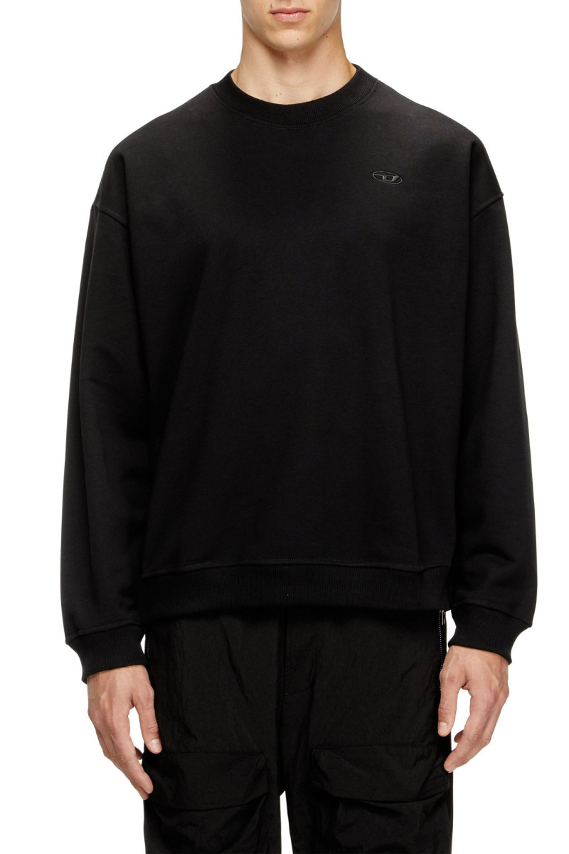 Mikina Diesel S-Boxt-T2 Sweat-Shirt Black