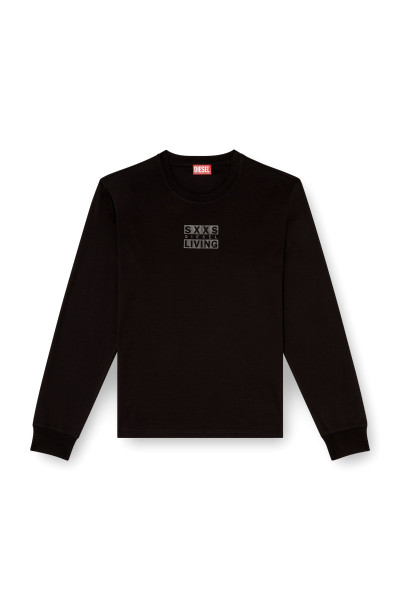 PÓLÓ DIESEL T-MADJUST-LS-T1 T-SHIRT - Kép 4