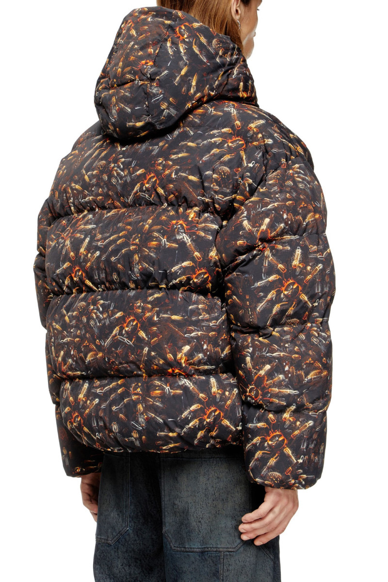 Bunda Diesel W-Spider Jacket Black