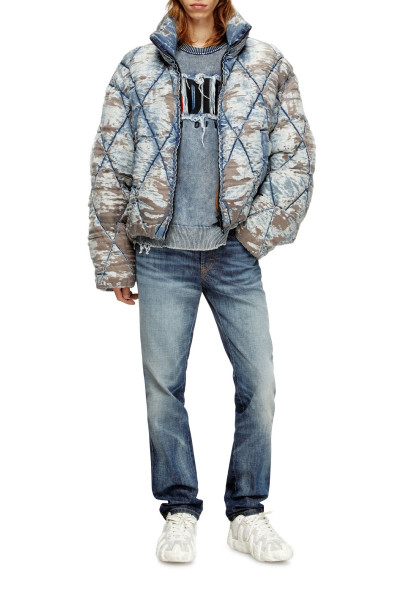 DZSEKI DIESEL W-KONS JACKET - Kép 7