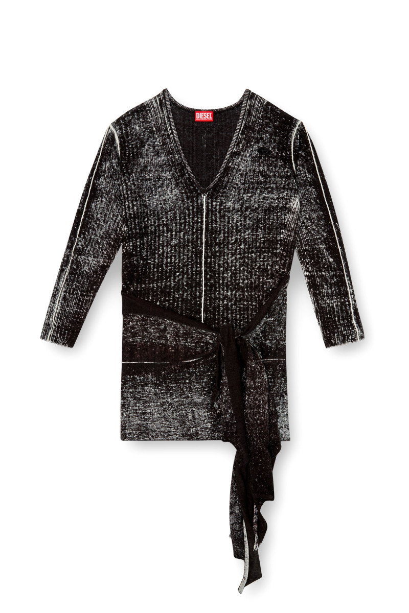 Šaty Diesel M-Eganknot Dress Black