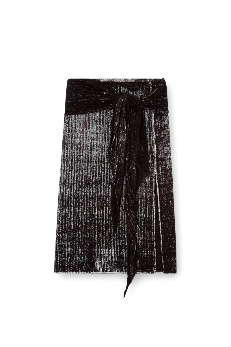 Sukňa Diesel M-Eganoid Skirt Black