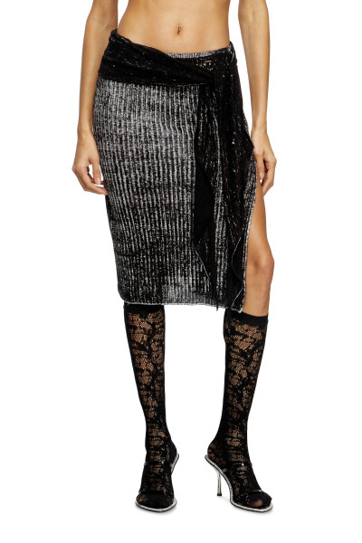 SUKNĚ DIESEL M-EGANOID SKIRT - Fotografie č. 2