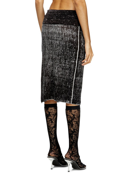 SUKNĚ DIESEL M-EGANOID SKIRT - Fotografie č. 3