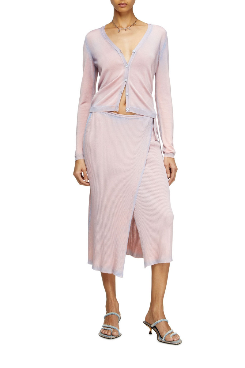 Levně Sukně diesel m-vigo skirt pink