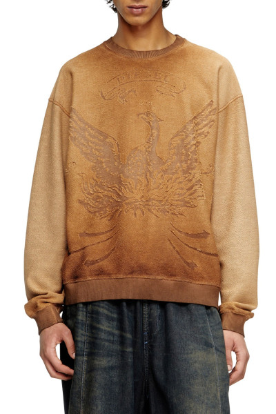 MELEGÍTŐ FELSŐ DIESEL S-ARON SWEAT-SHIRT - Kép 1