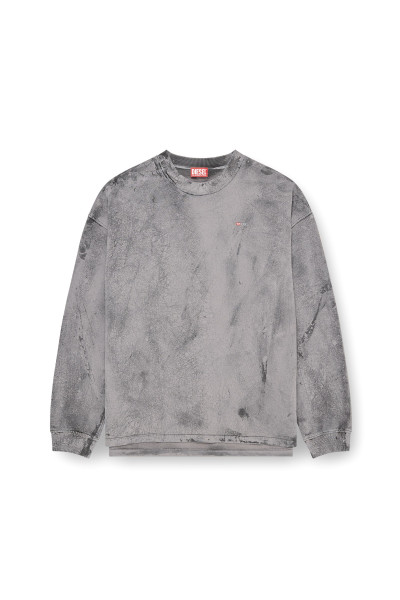 MELEGÍTŐ FELSŐ DIESEL S-BAXT-T1 SWEAT-SHIRT - Kép 4