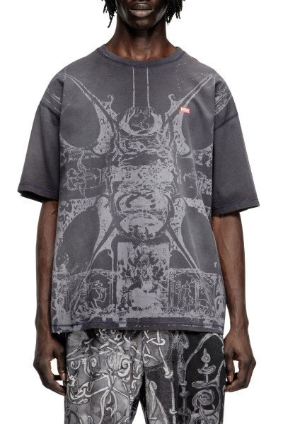 TRIČKO DIESEL T-BOXT-T13 T-SHIRT - Fotografie č. 1