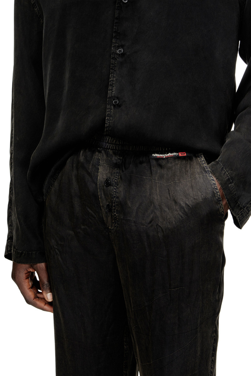 Pyžamo Diesel Set-Keith-Dnm Pyjama Black