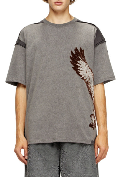 PÓLÓ DIESEL T-BOXT-PEELOFF T-SHIRT - Kép 1