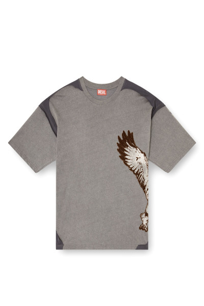 PÓLÓ DIESEL T-BOXT-PEELOFF T-SHIRT - Kép 4