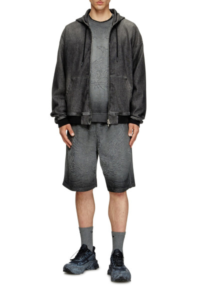 TEPLÁKOVÉ ŠORTKY DIESEL P-CROWDE SHORTS - Fotografia č. 1
