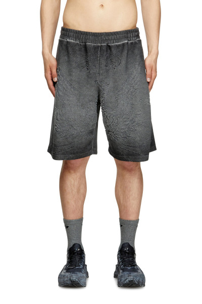 TEPLÁKOVÉ ŠORTKY DIESEL P-CROWDE SHORTS - Fotografia č. 2