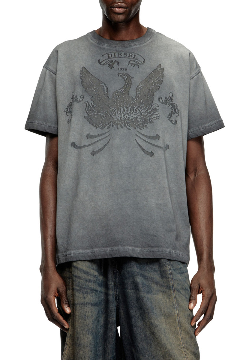 Póló Diesel T-Norm-T9 T-Shirt Grey