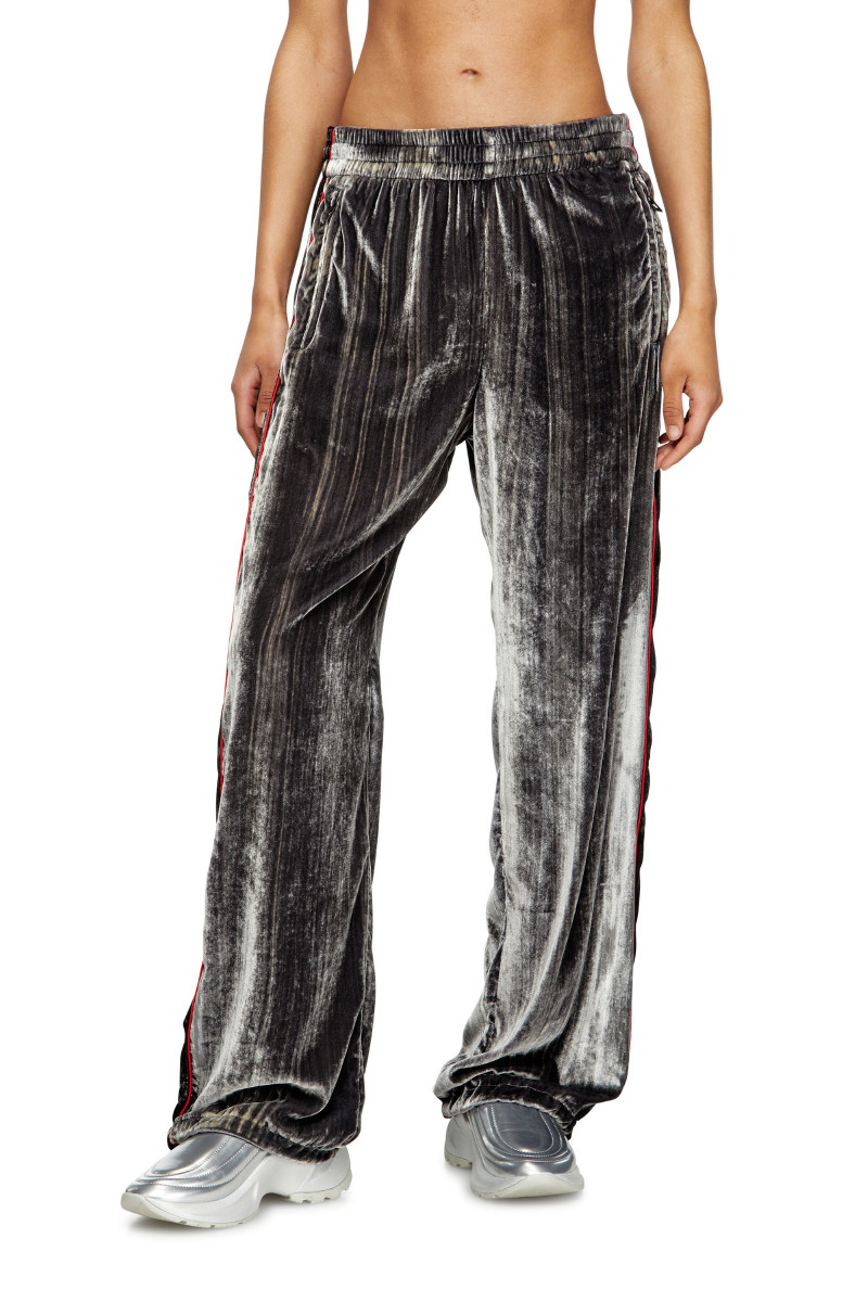 Nohavice Diesel P-Hay-Fem Trousers Black
