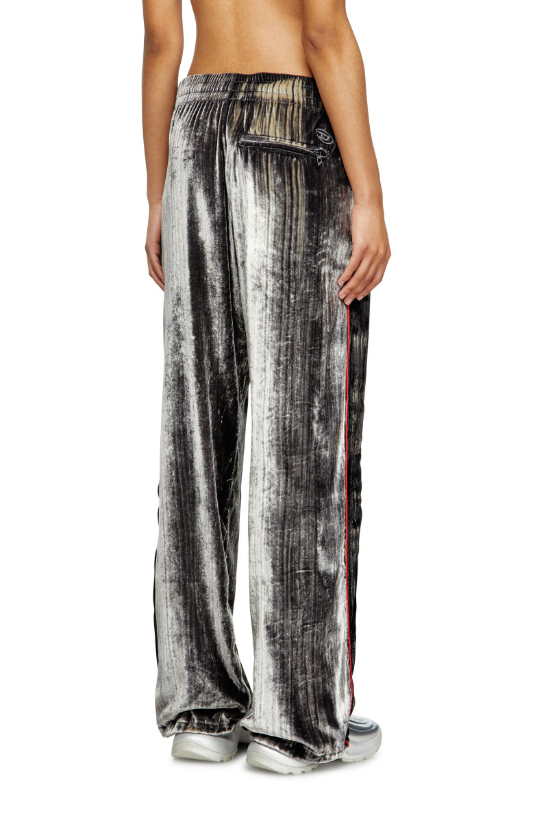 Nohavice Diesel P-Hay-Fem Trousers Black