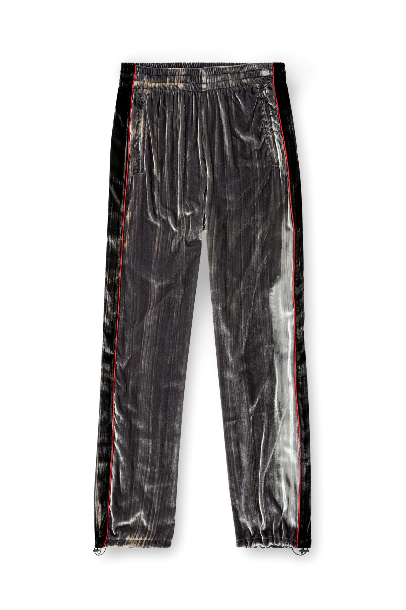 Nohavice Diesel P-Hay-Fem Trousers Black