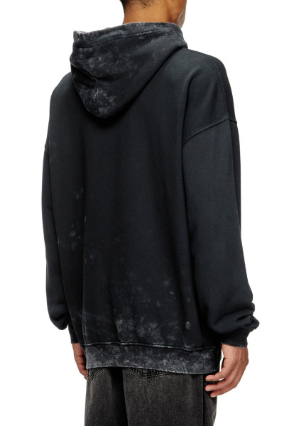MIKINA DIESEL S-BOXT-HOOD-T10 SWEAT-SHIRT - Fotografia č. 3